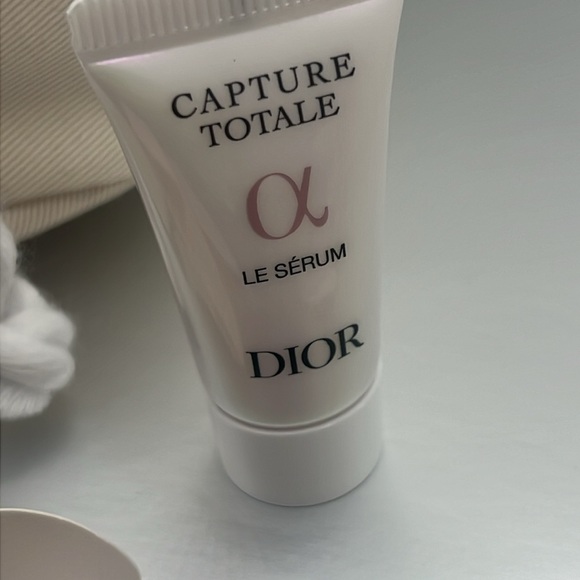 Dior authentic drawstring Bucket Bag bundle 7 items NWOT Pouch CD in front - Picture 8 of 14